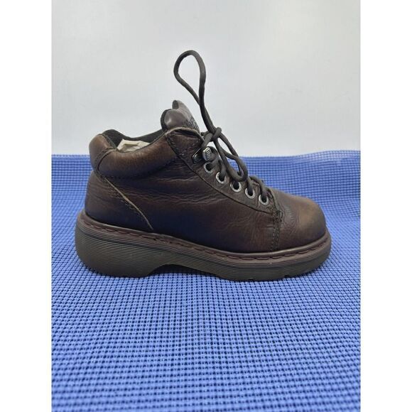 Dr Doc Martens 8550 Boots 5 Eye 1 Hook VINTAGE VTG. MADE IN ENGLAND UK SZ. 6 - Picture 10 of 15